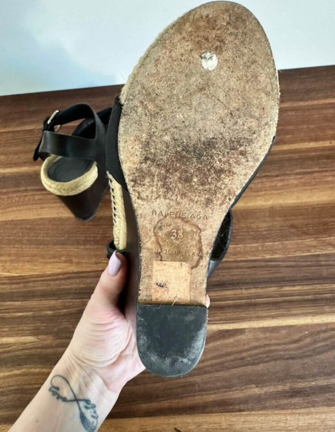 [SALE] Balenciaga Sandals 38 Black