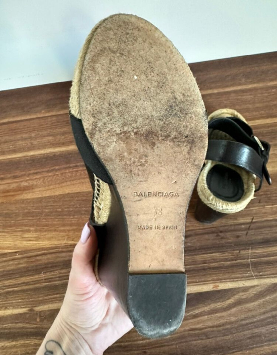 [SALE] Balenciaga Sandals 38 Black