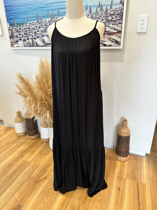 [SALE] Decjuba Maxi Dress 8 Black - New