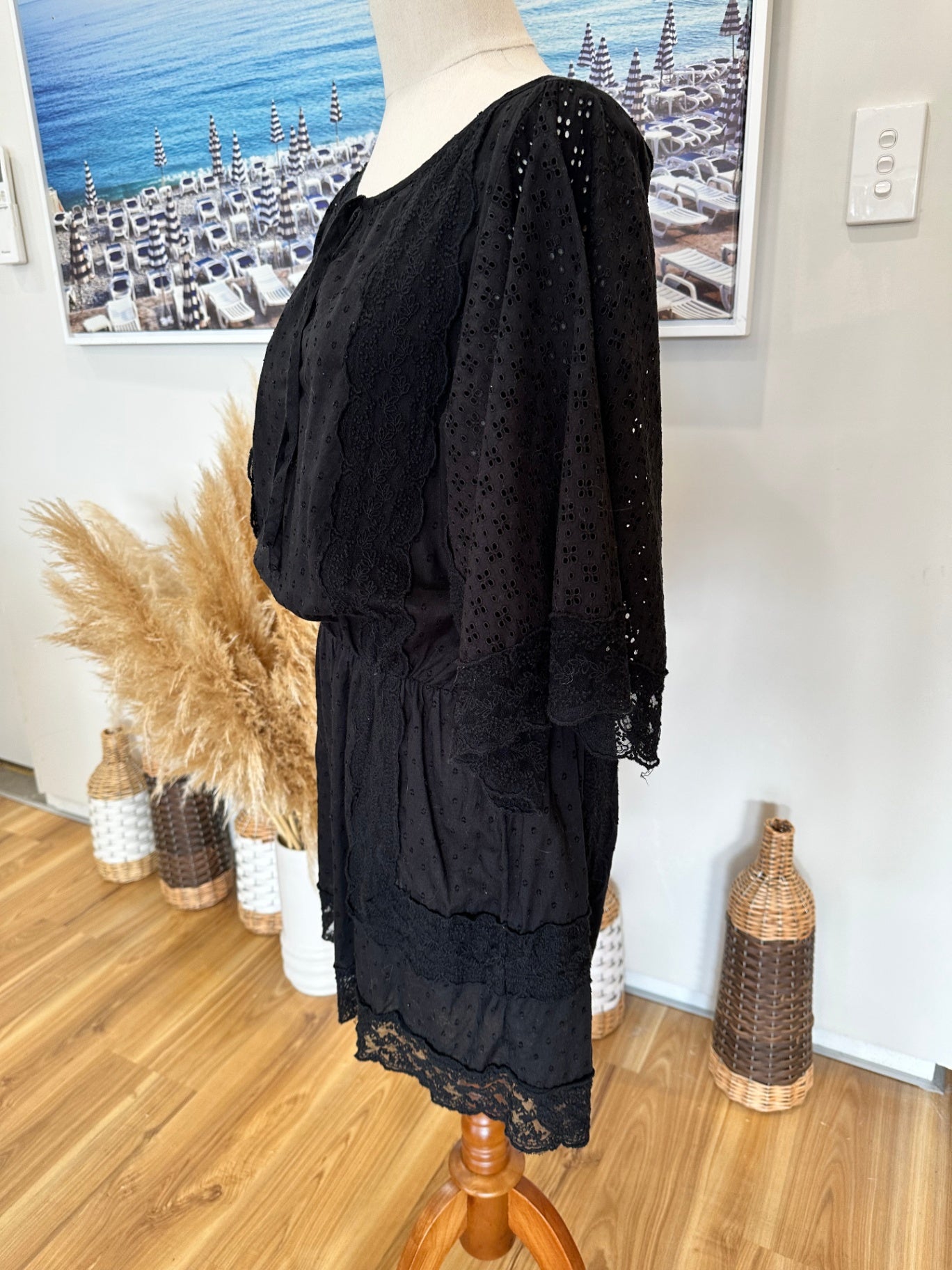 [SALE] Tigerlily Jumpsuit 12 Black