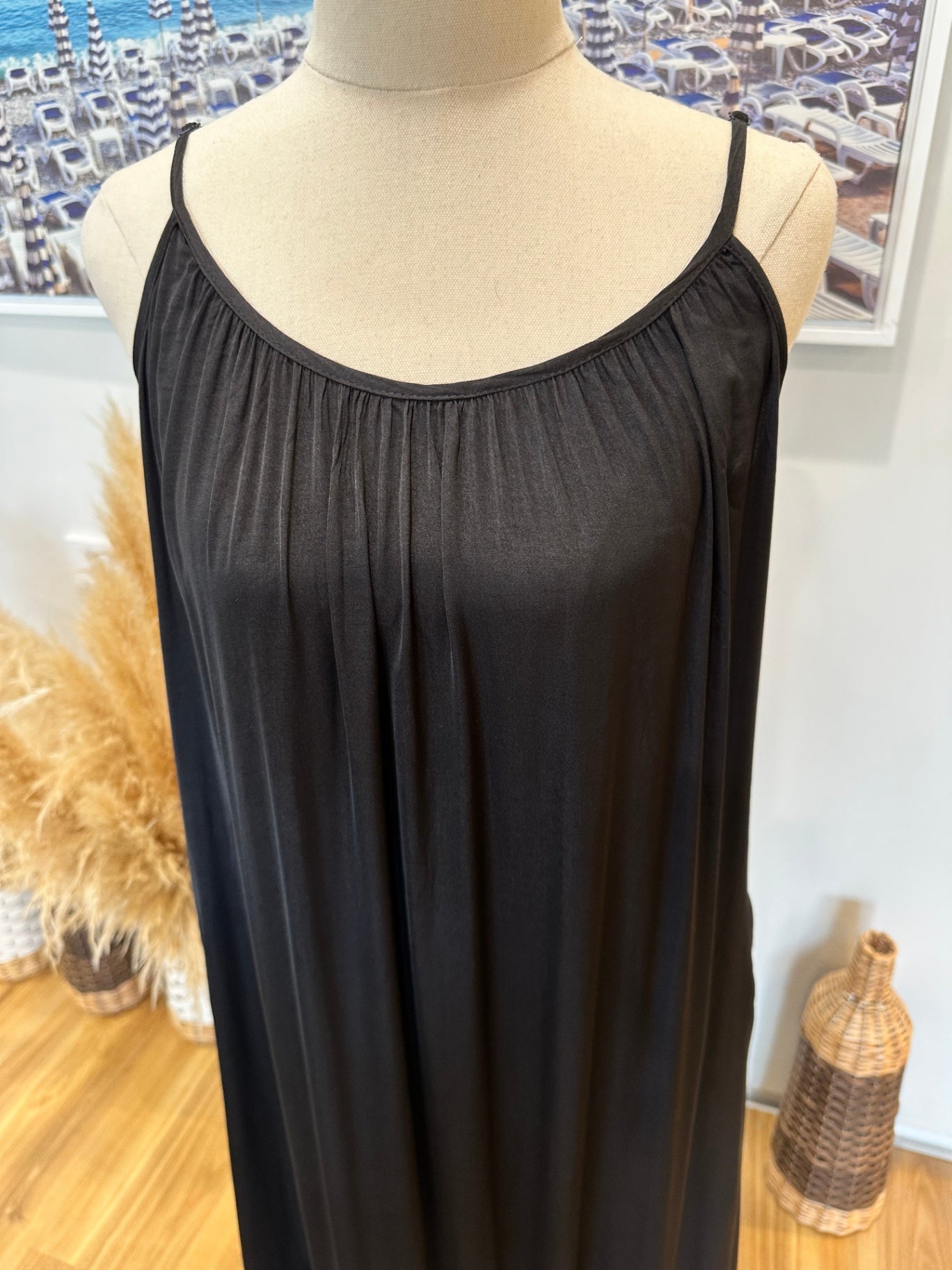 [SALE] Decjuba Maxi Dress 8 Black - New