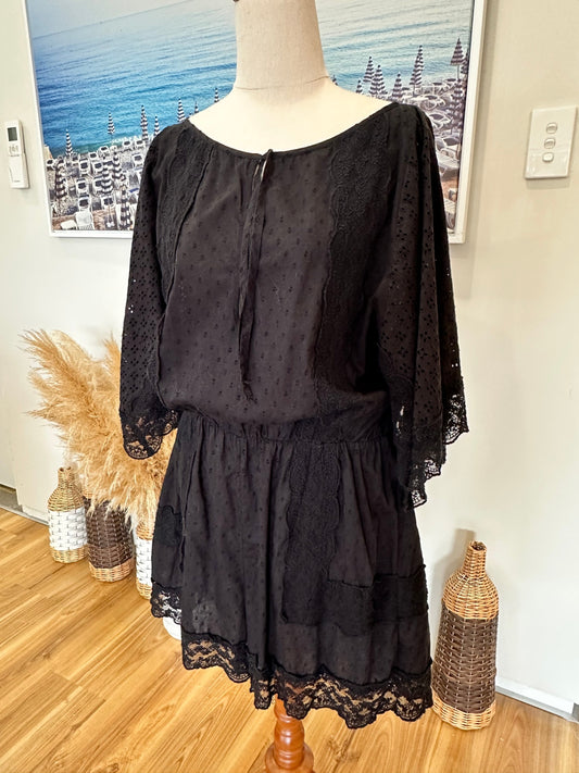 [SALE] Tigerlily Jumpsuit 12 Black