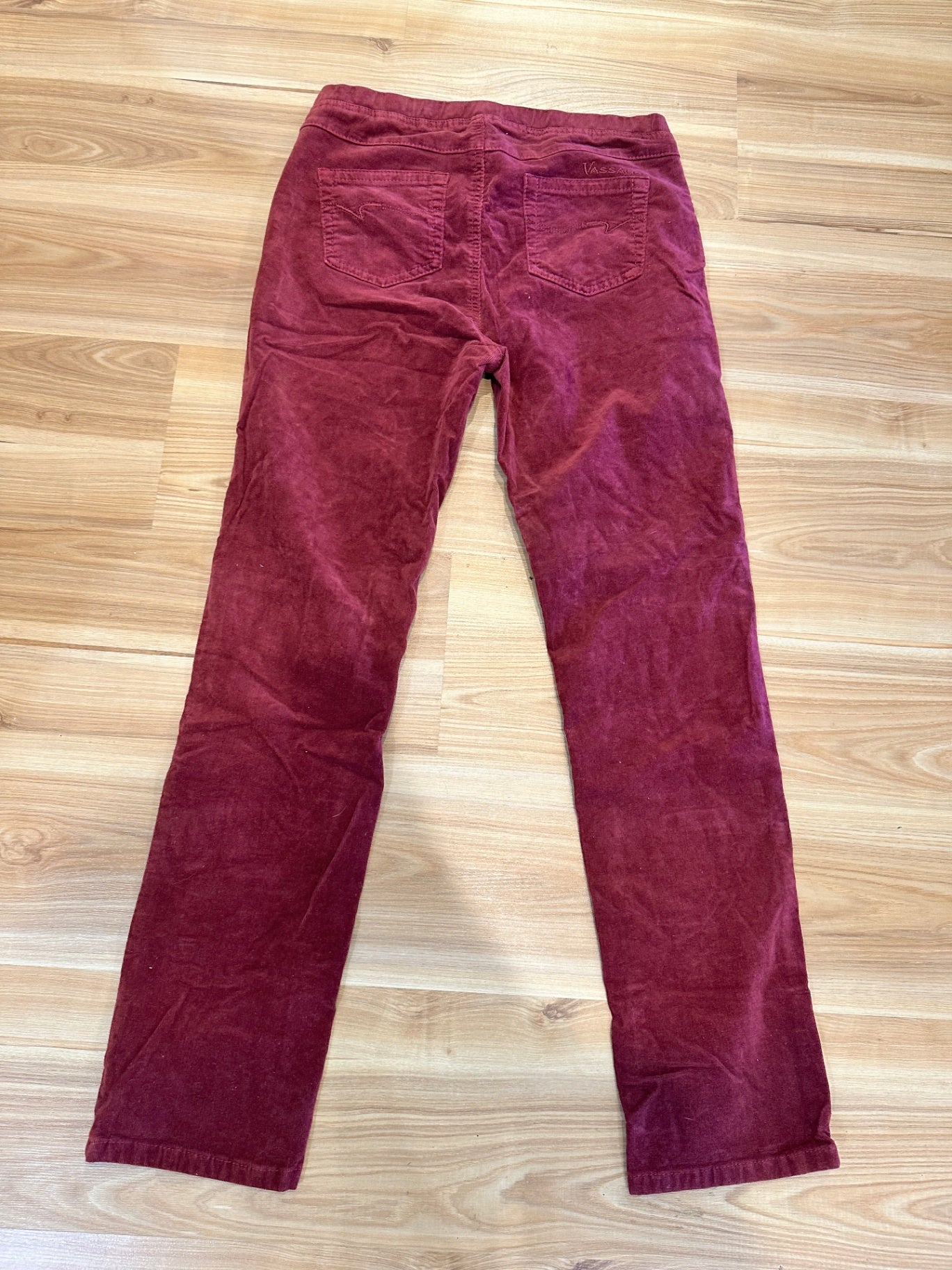 Vassalli Pants 12 Burgundy