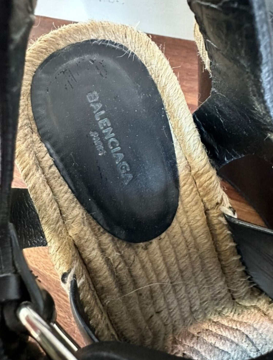 [SALE] Balenciaga Sandals 38 Black