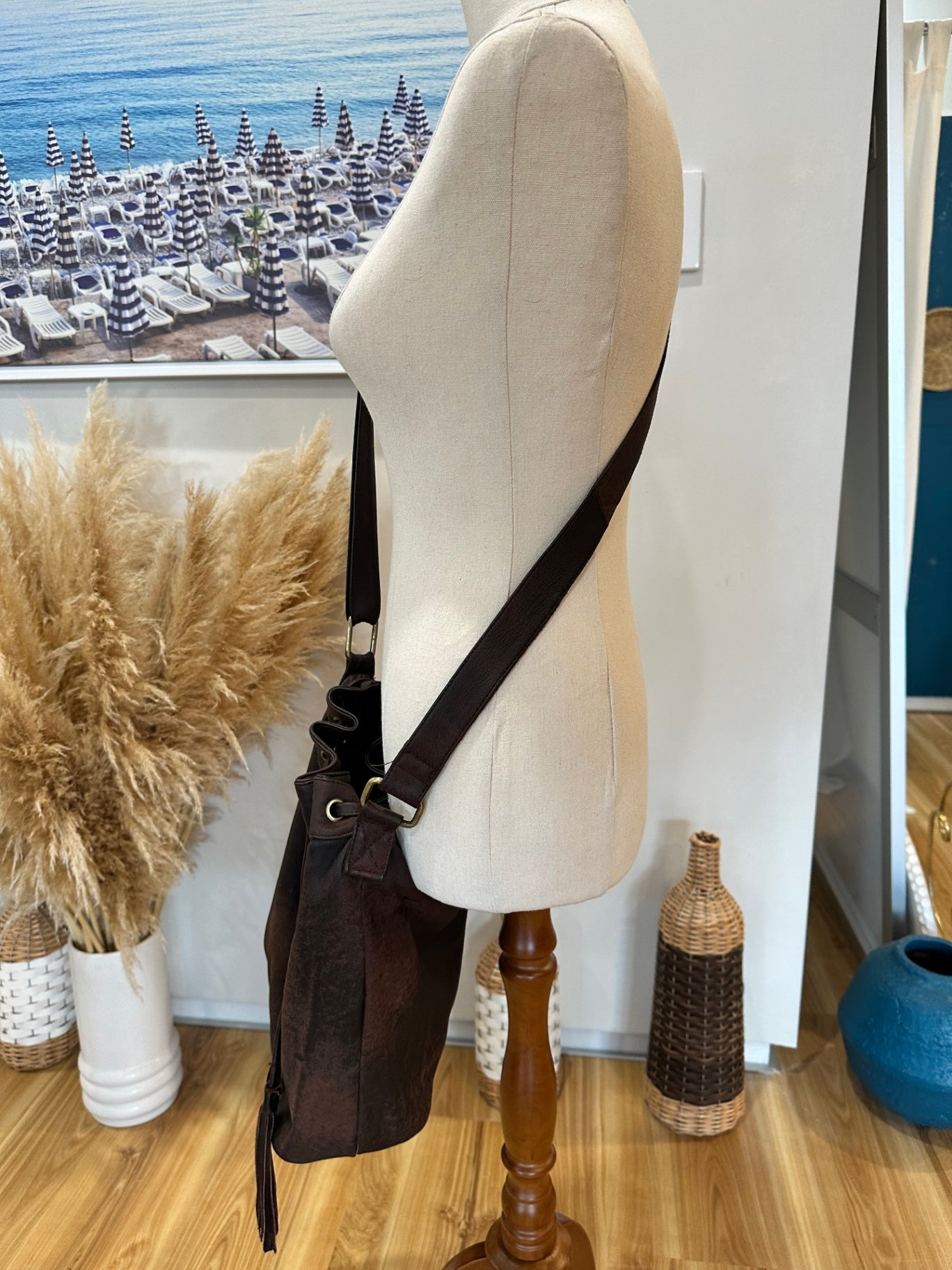 [SALE] Furmoo Handbag Dark Brown