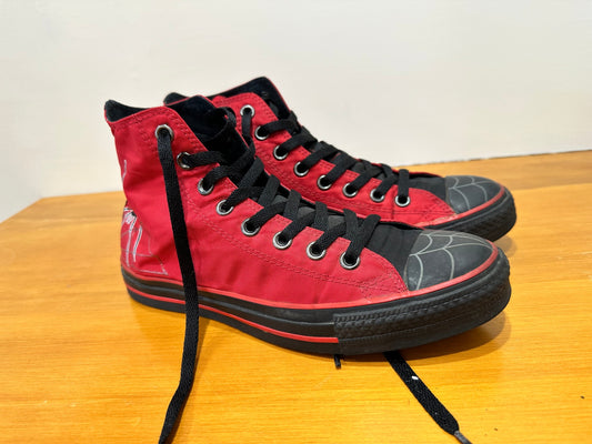 Converse Sneakers - Ladies 9 - Spiderman