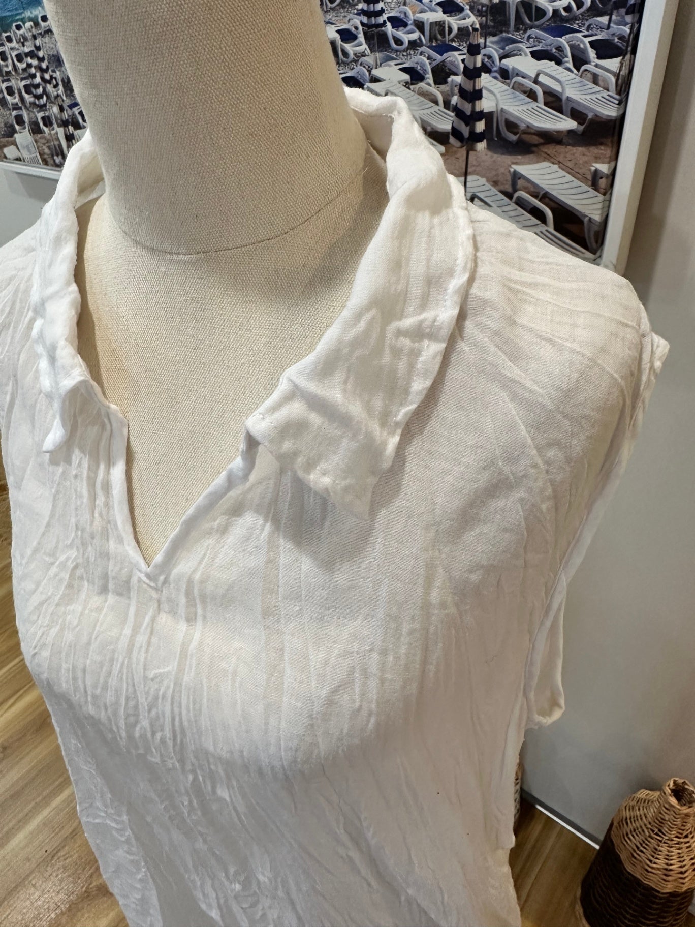[SALE] Threadz Blouse Extra Large White