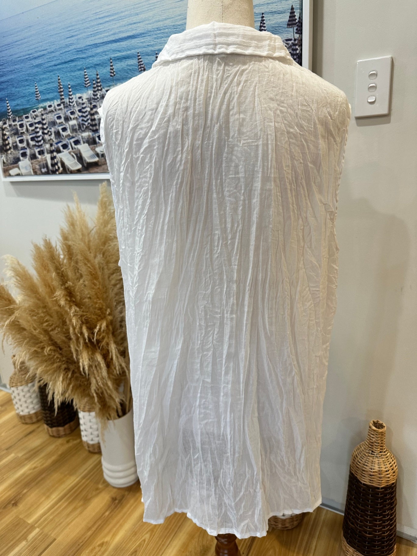 [SALE] Threadz Blouse Extra Large White