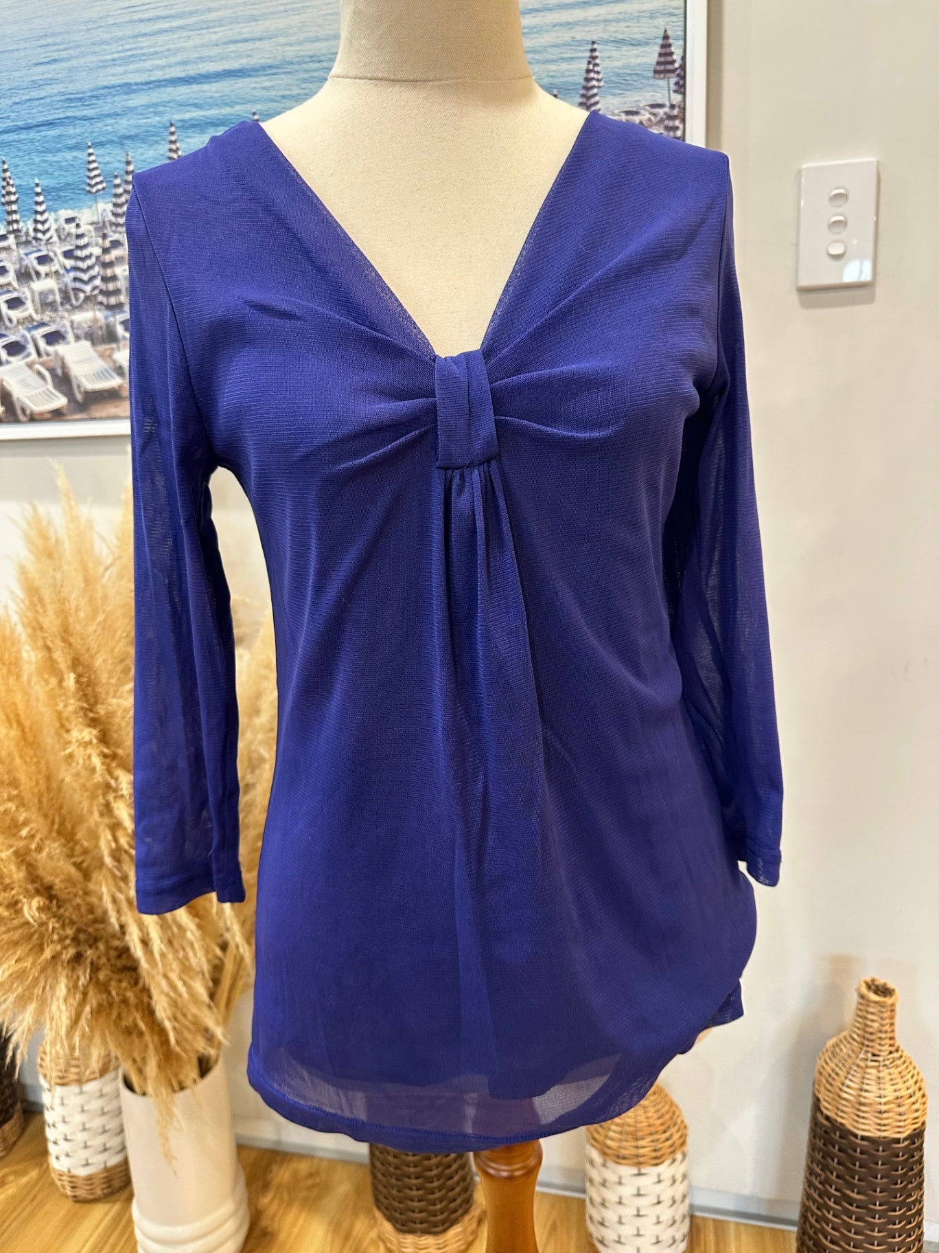 [SALE] Vintage Y2K Top - Blue