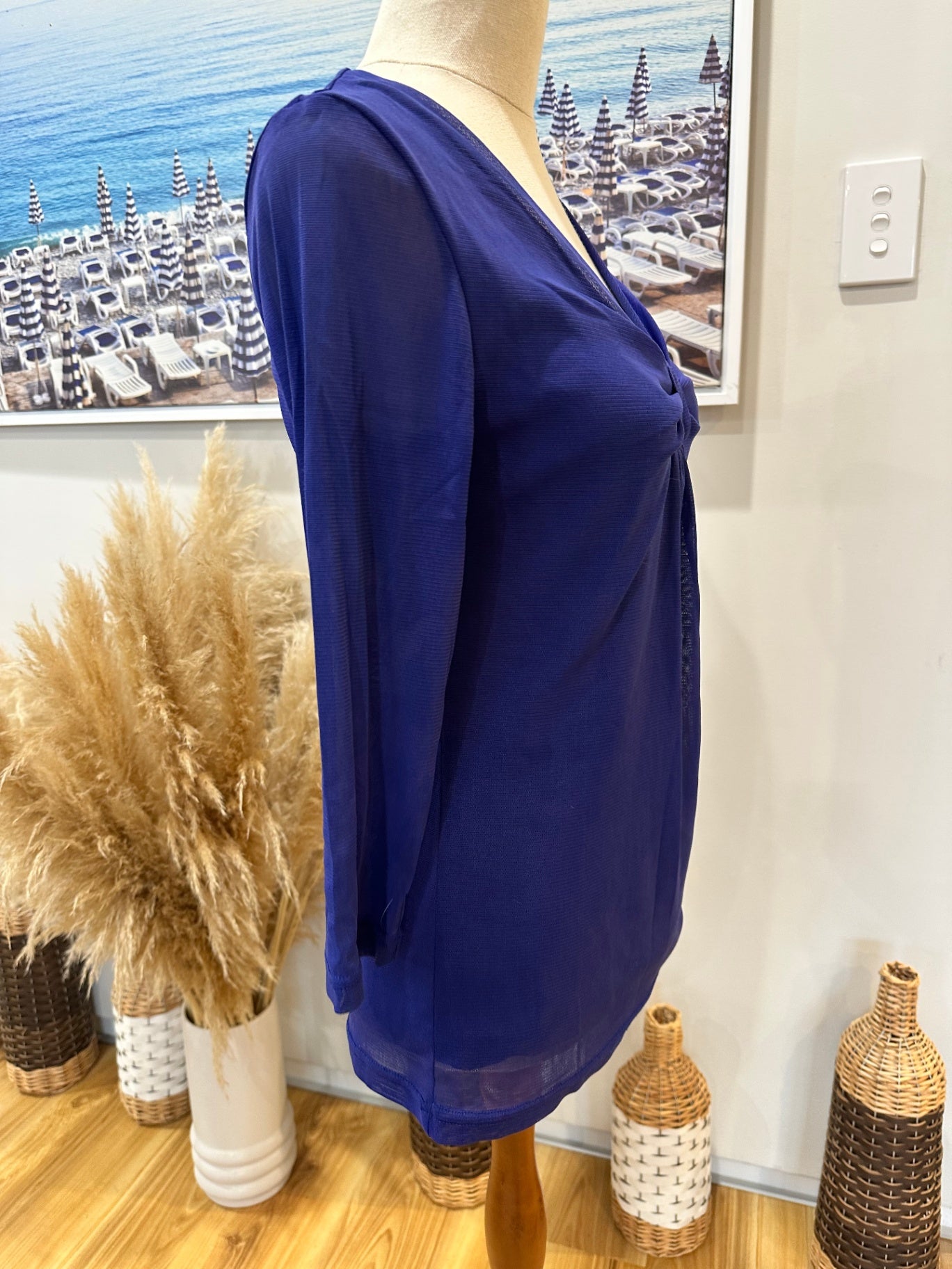 [SALE] Vintage Y2K Top - Blue