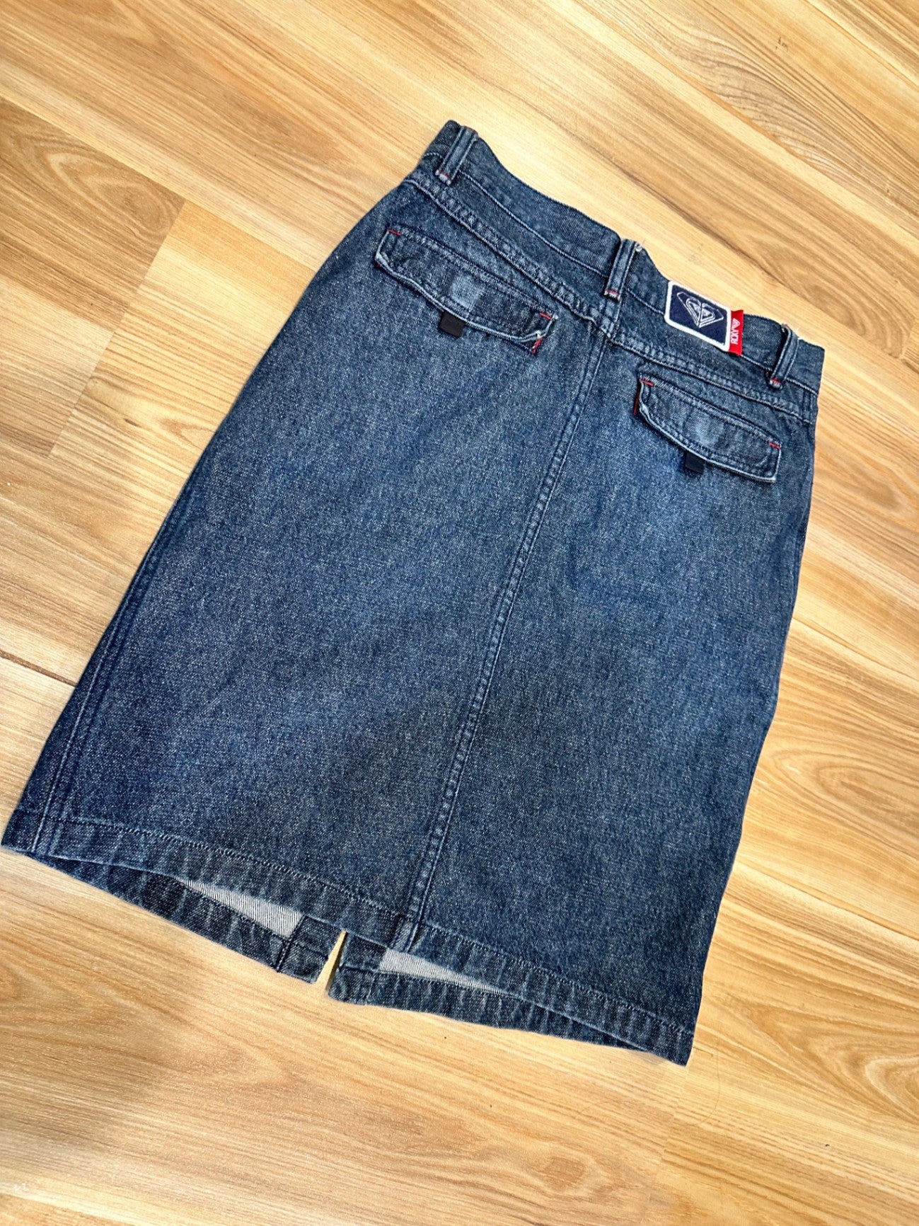 [SALE] Roxy Mid-Length Skirt 8 Dark Blue