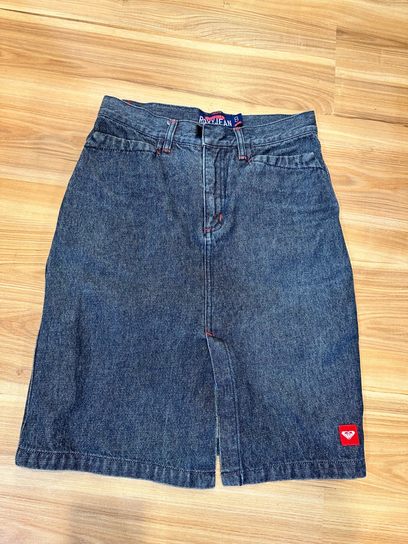 [SALE] Roxy Mid-Length Skirt 8 Dark Blue