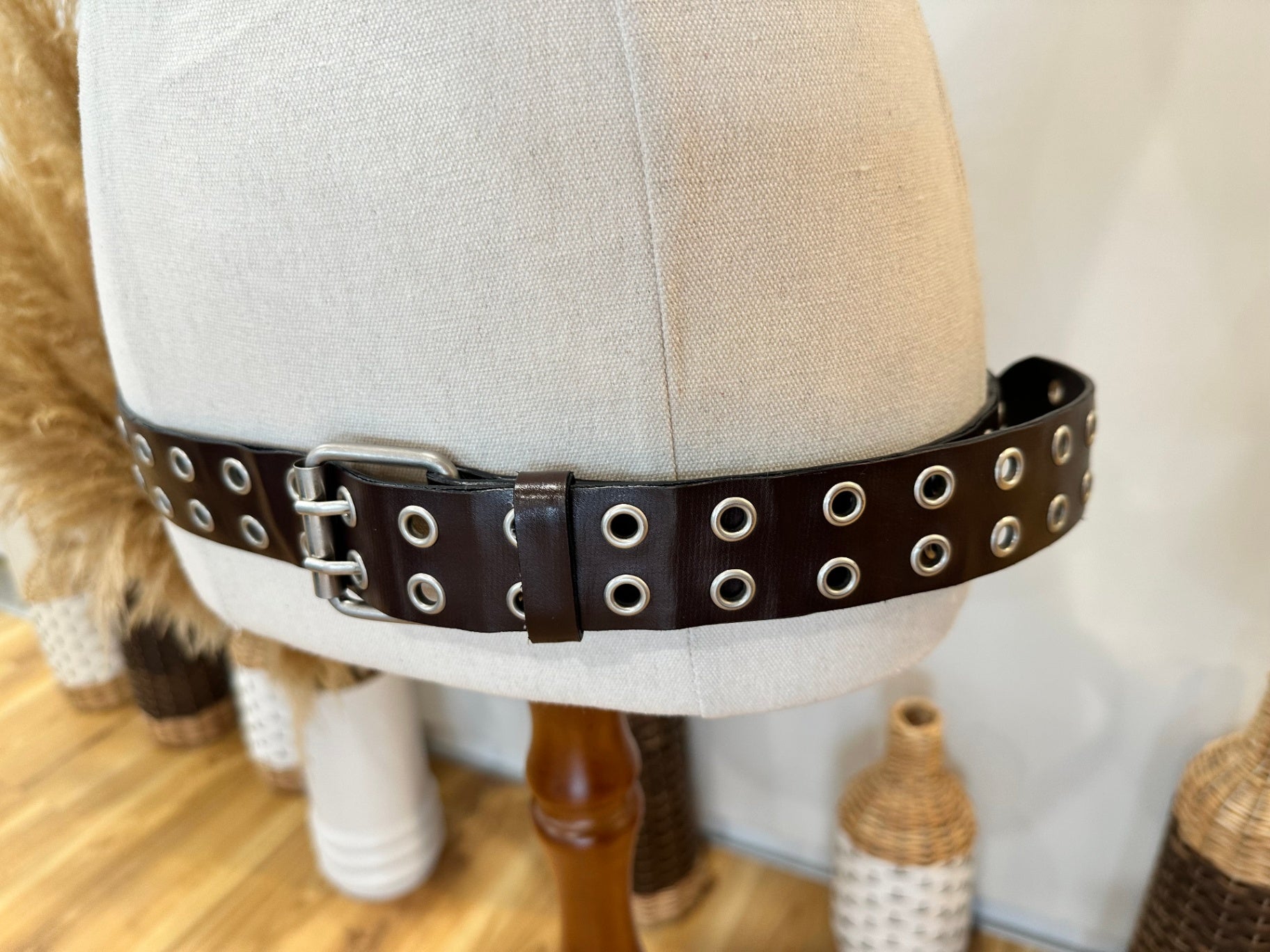 [SALE] Vintage Y2K Belt Dark Brown