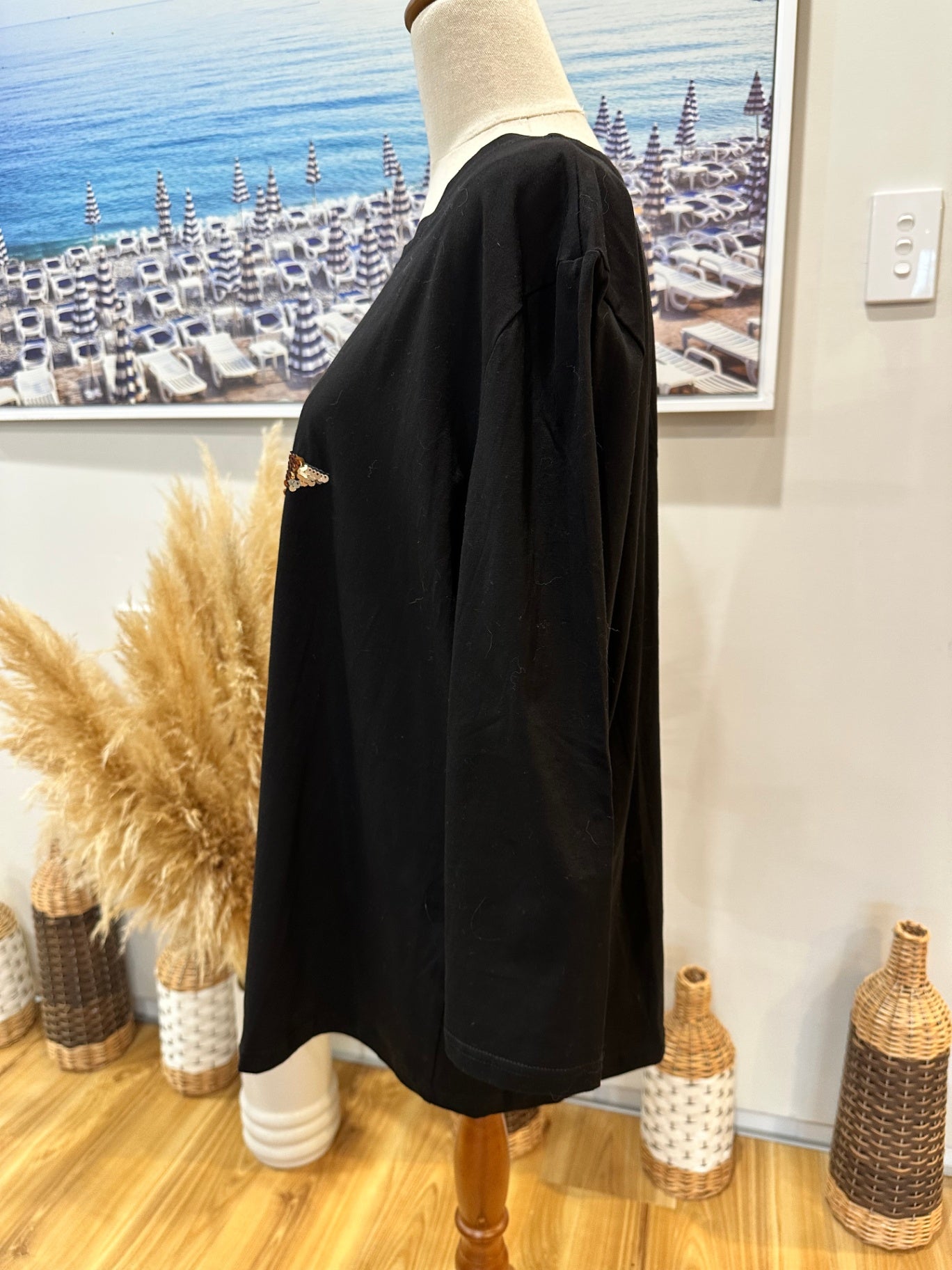 [SALE] Freez - Sequin Long Sleeve Top - 22