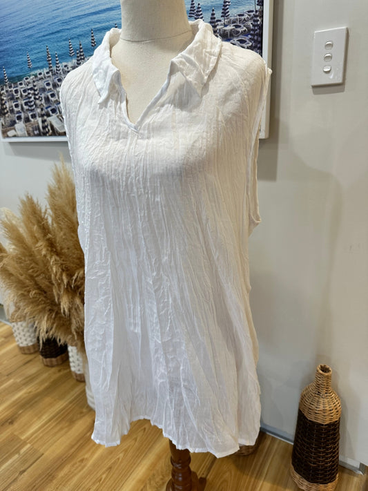 [SALE] Threadz Blouse Extra Large White