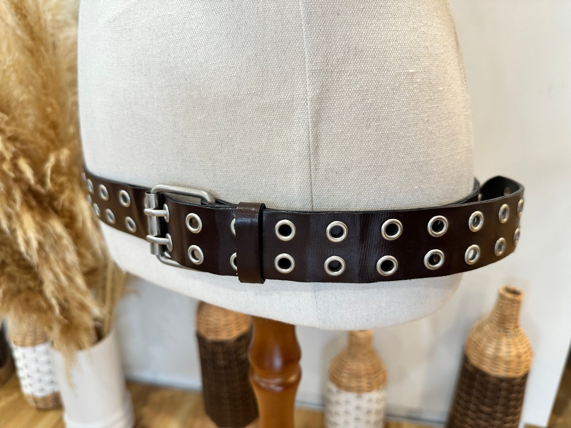 [SALE] Vintage Y2K Belt Dark Brown