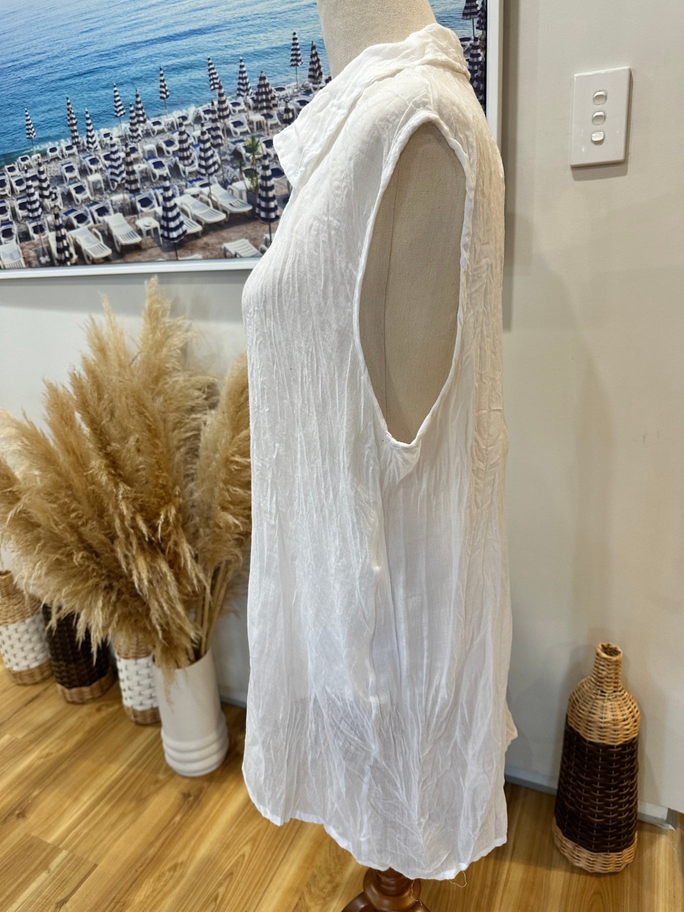 [SALE] Threadz Blouse Extra Large White