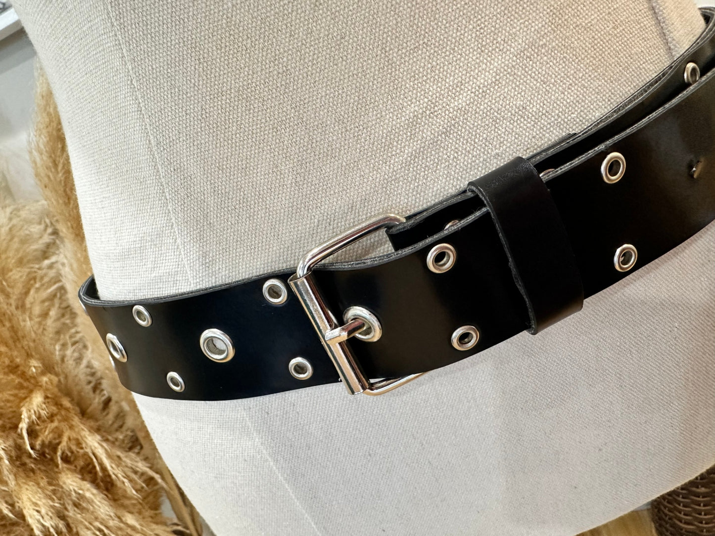 [SALE] Vintage Y2K Belt Large Black