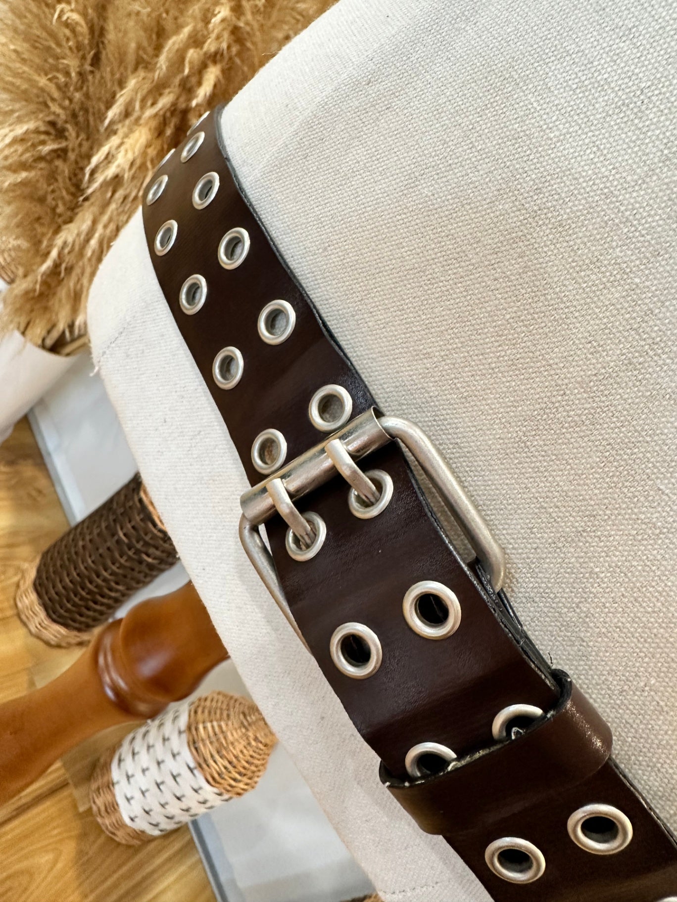 [SALE] Vintage Y2K Belt Dark Brown