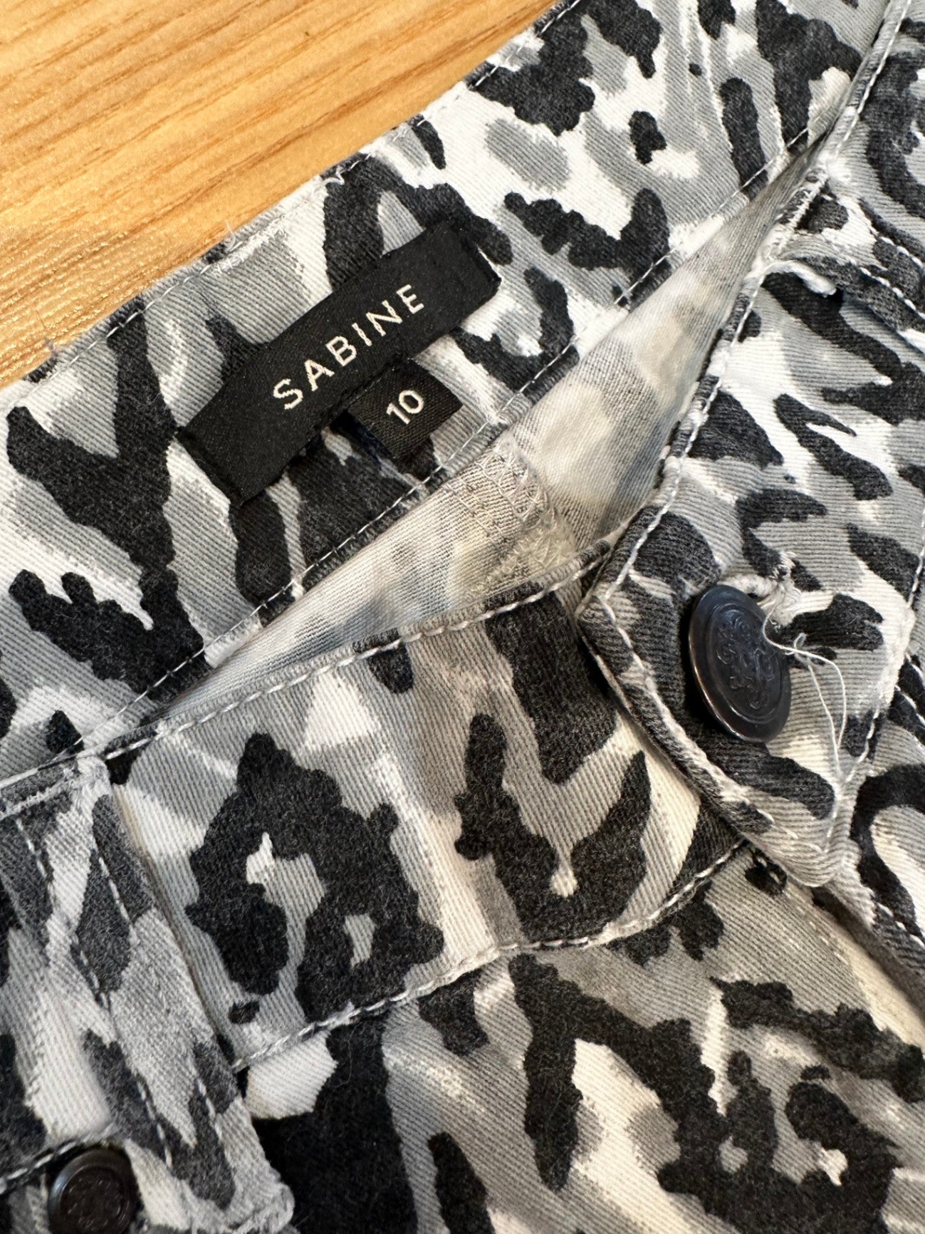[SALE] Sabine Pants Black and white