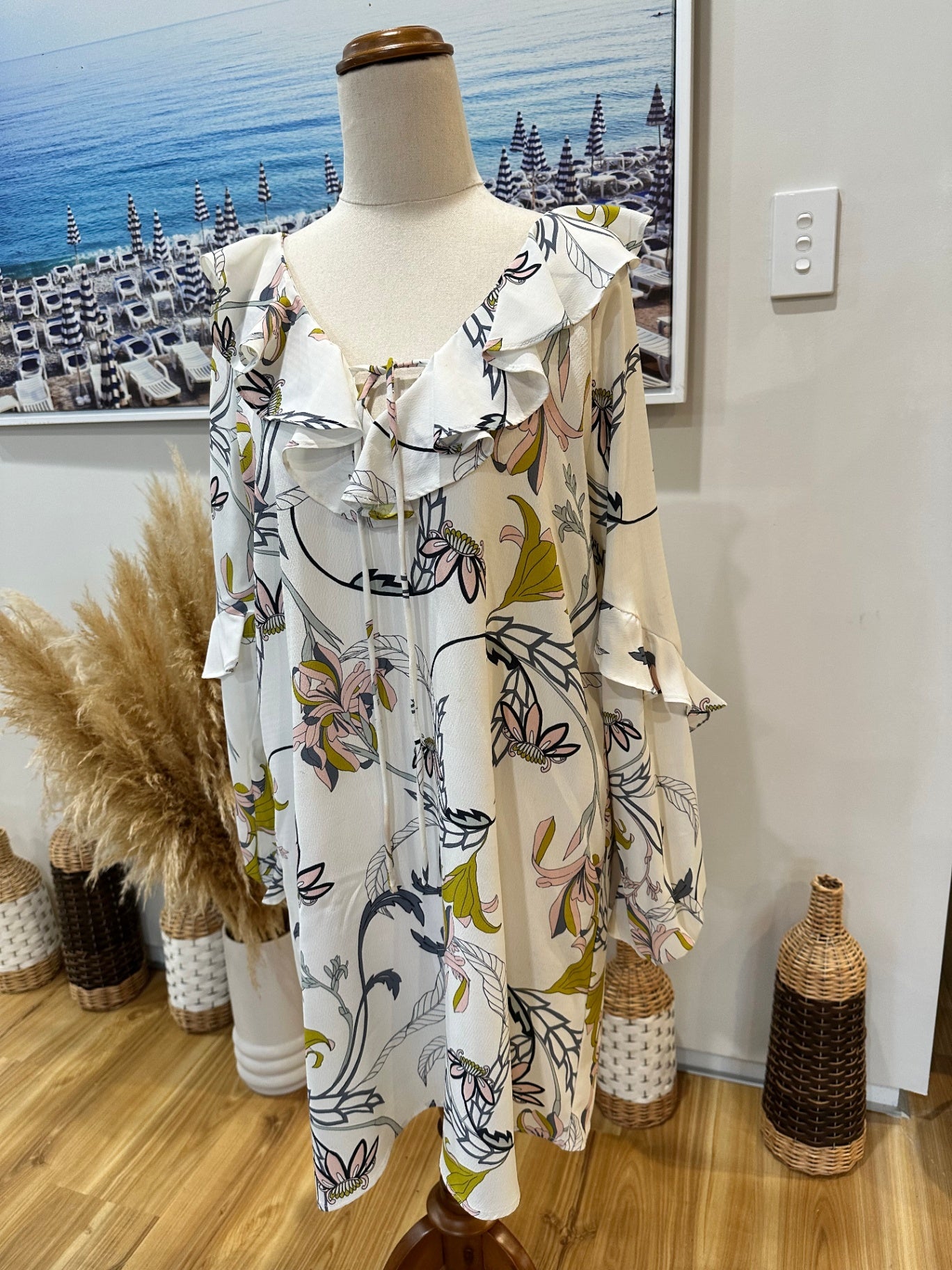 [SALE] Shilla Dress Medium - Stain on collar