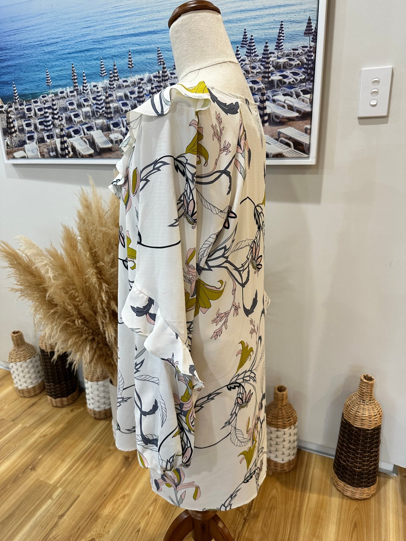 [SALE] Shilla Dress Medium - Stain on collar