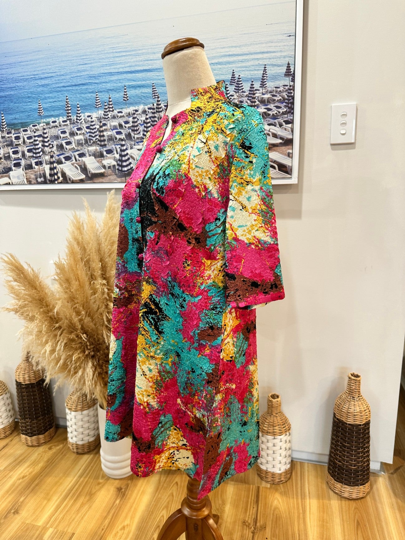 [SALE] Colourful Asian Inspired Jacket
