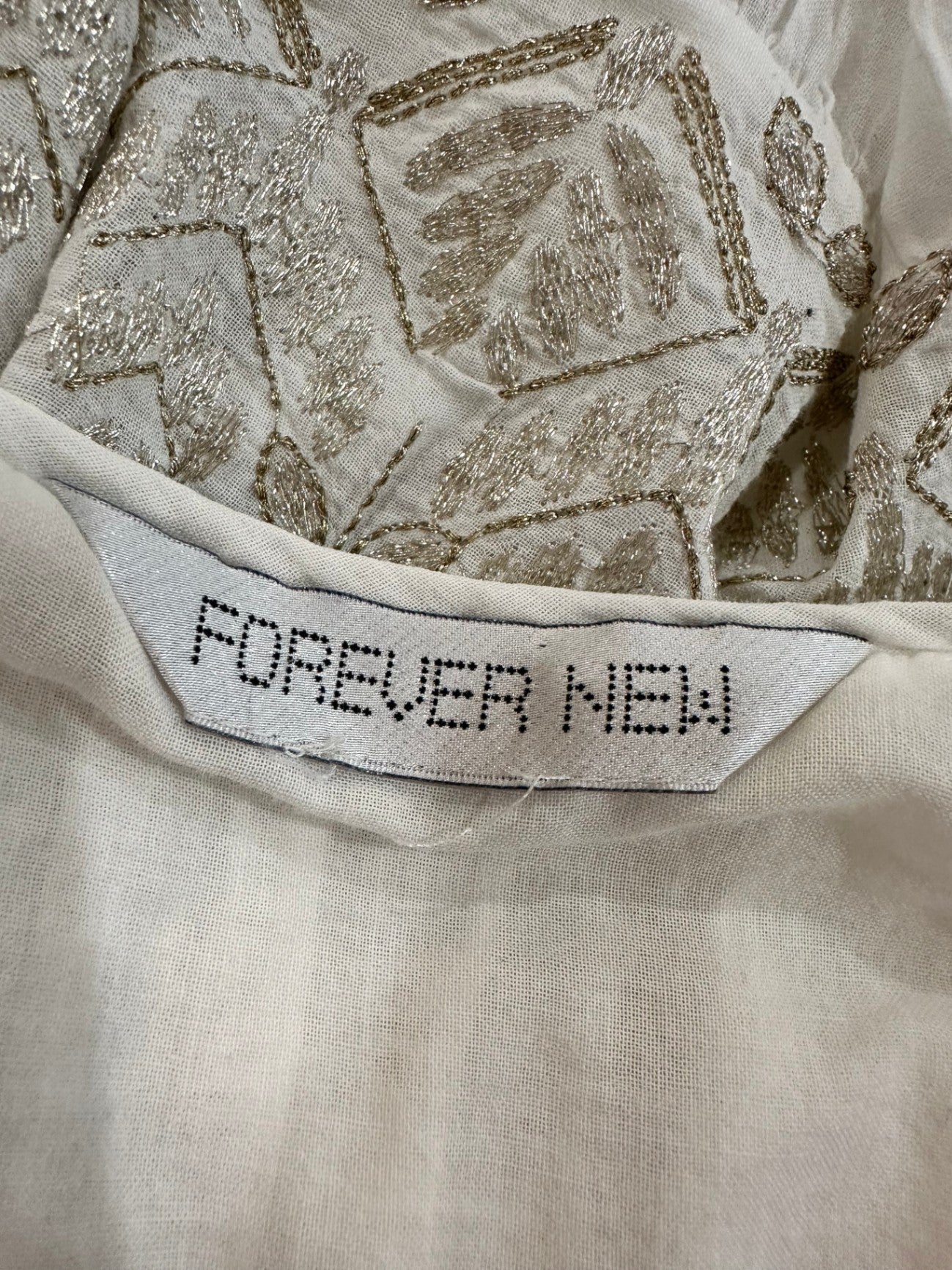 [SALE] Forever New Dress Off-white/Beige