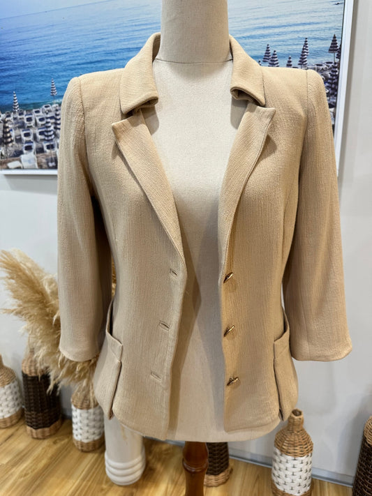 [SALE] George Cross - Blazer - 8 Beige
