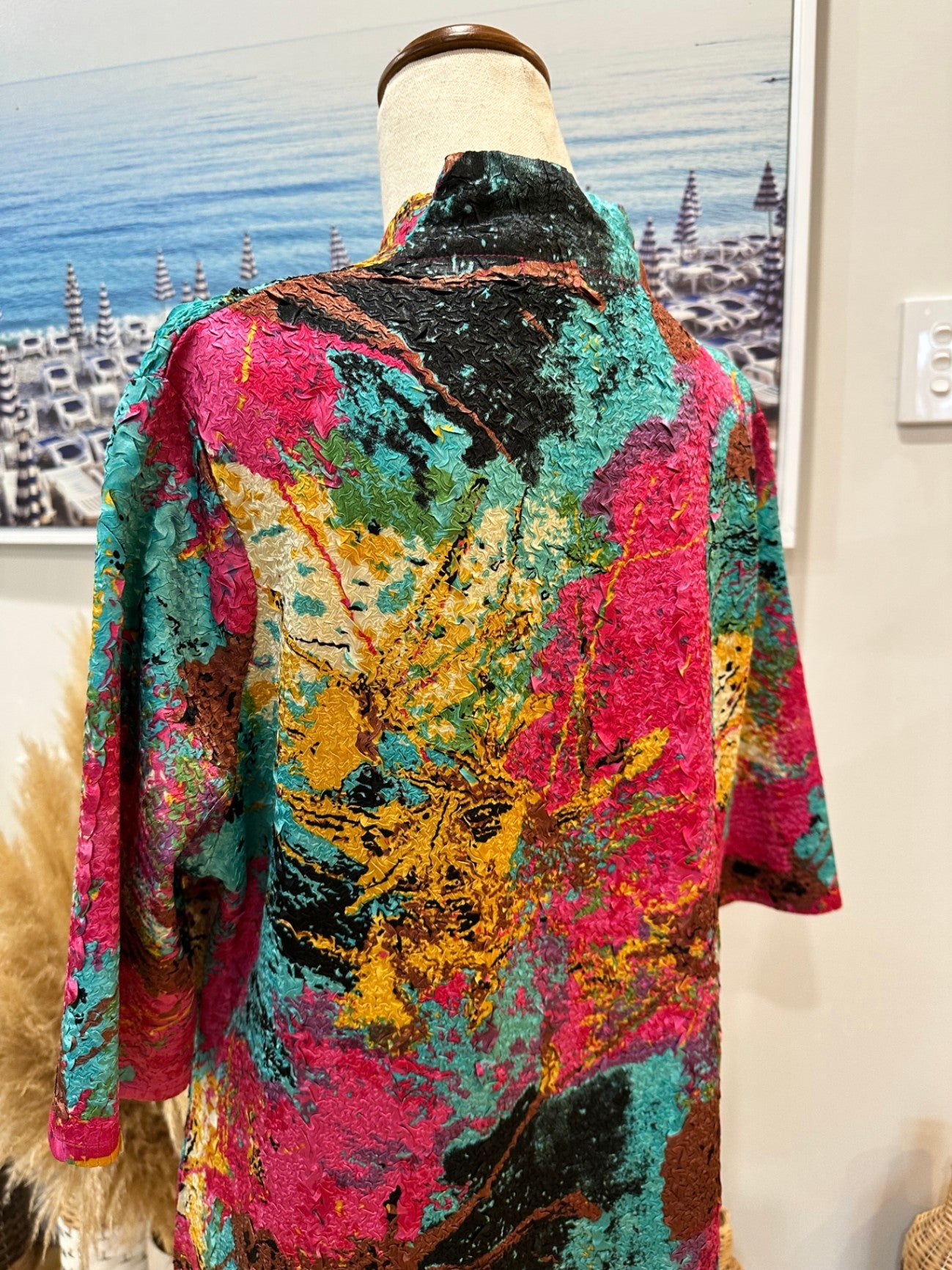 [SALE] Colourful Asian Inspired Jacket