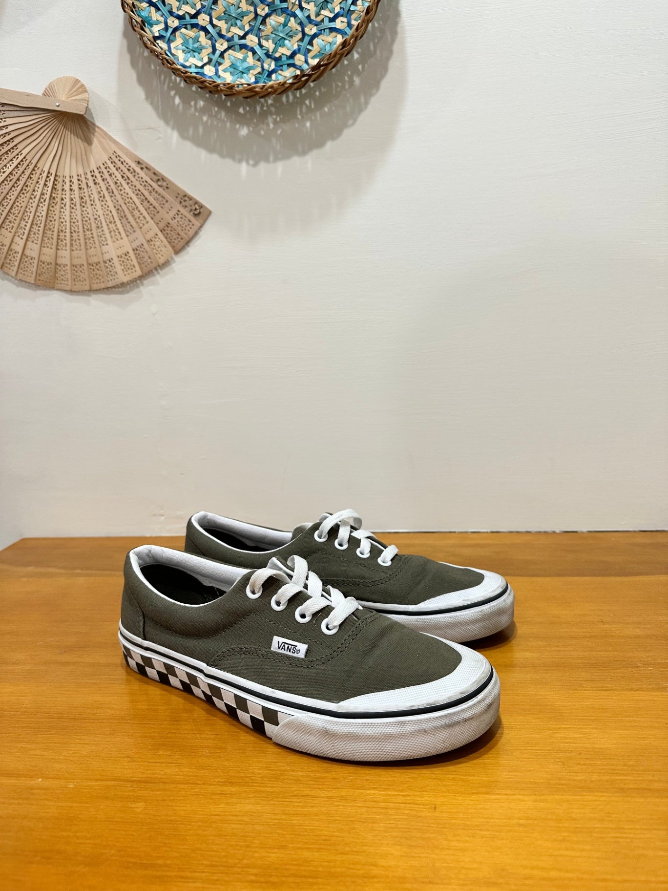 [SALE] Vans Shoes - Olive Green - size 7.5