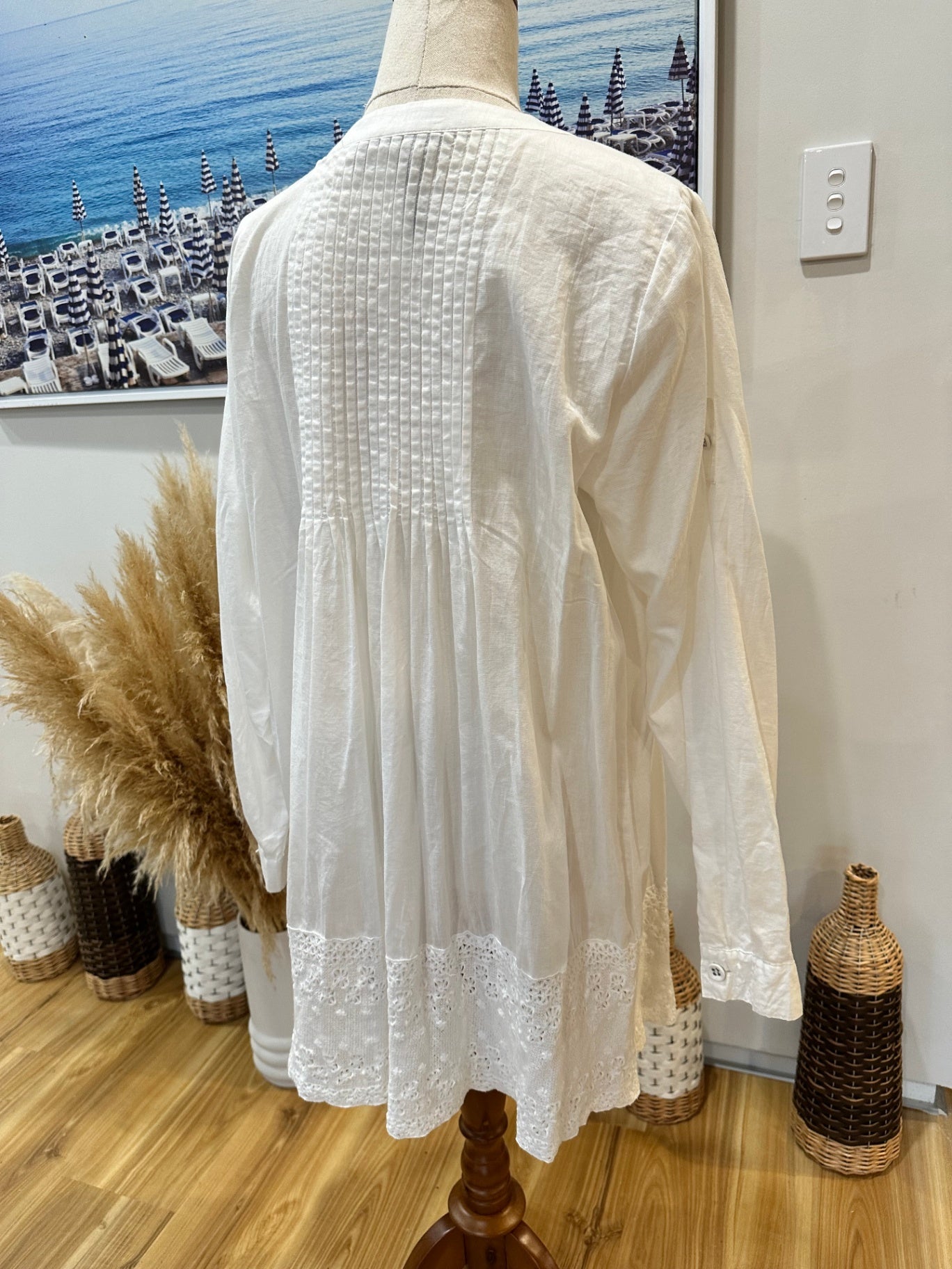 Verge Dress Cream