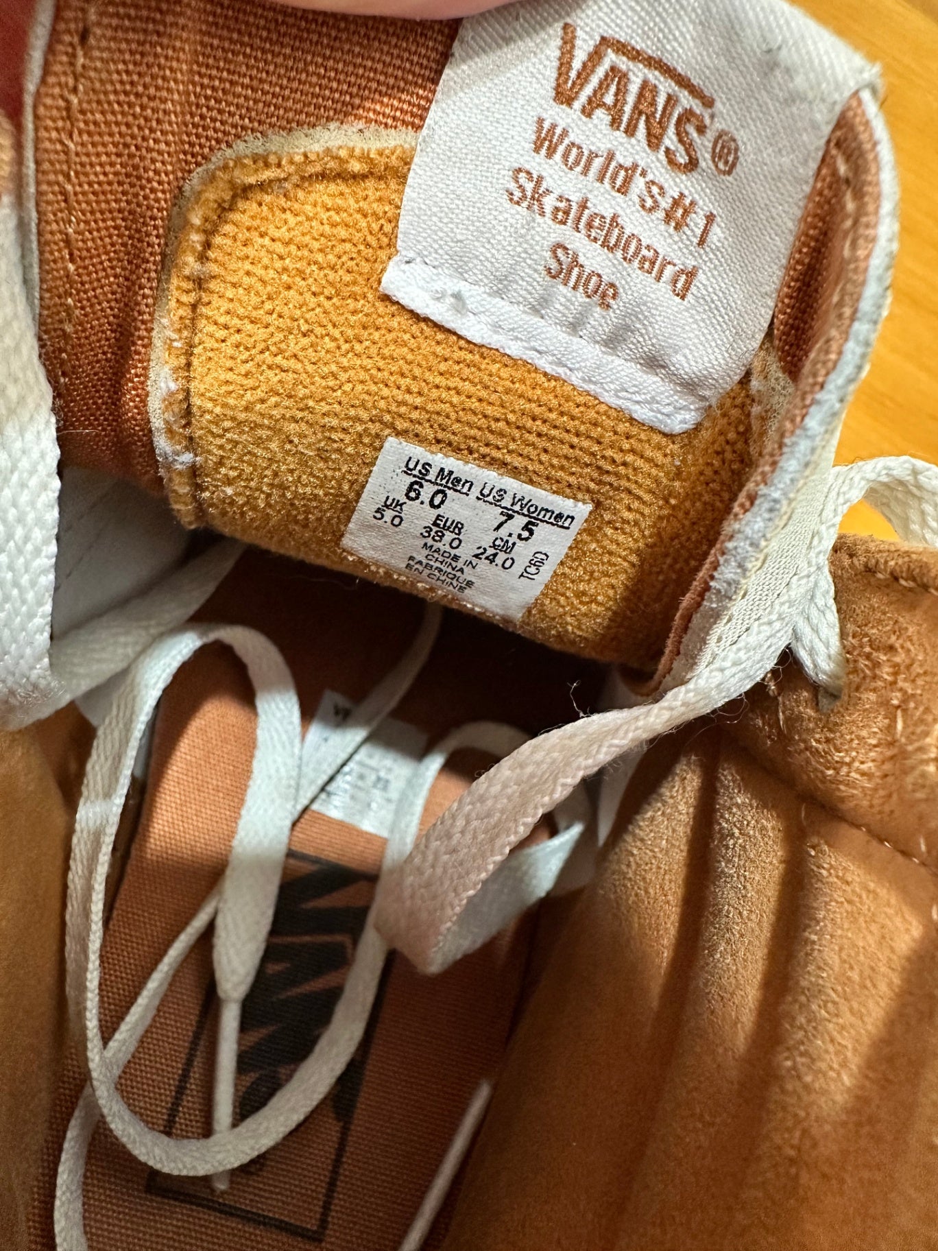 [SALE] High-Top Vans - Size 7.5