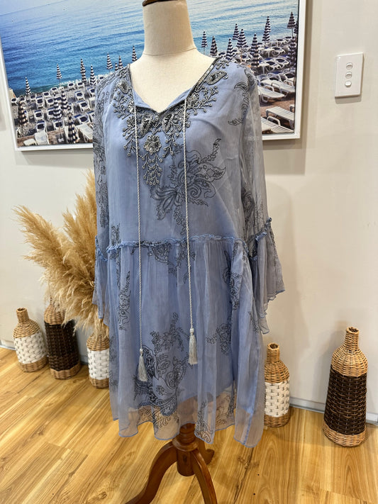 Caju Dress Medium Light blue