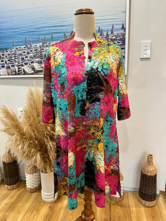 [SALE] Colourful Asian Inspired Jacket