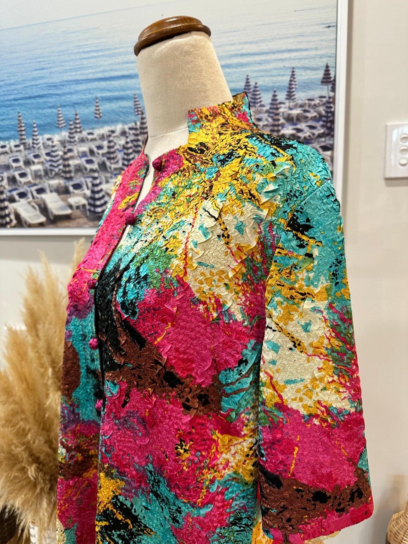 [SALE] Colourful Asian Inspired Jacket