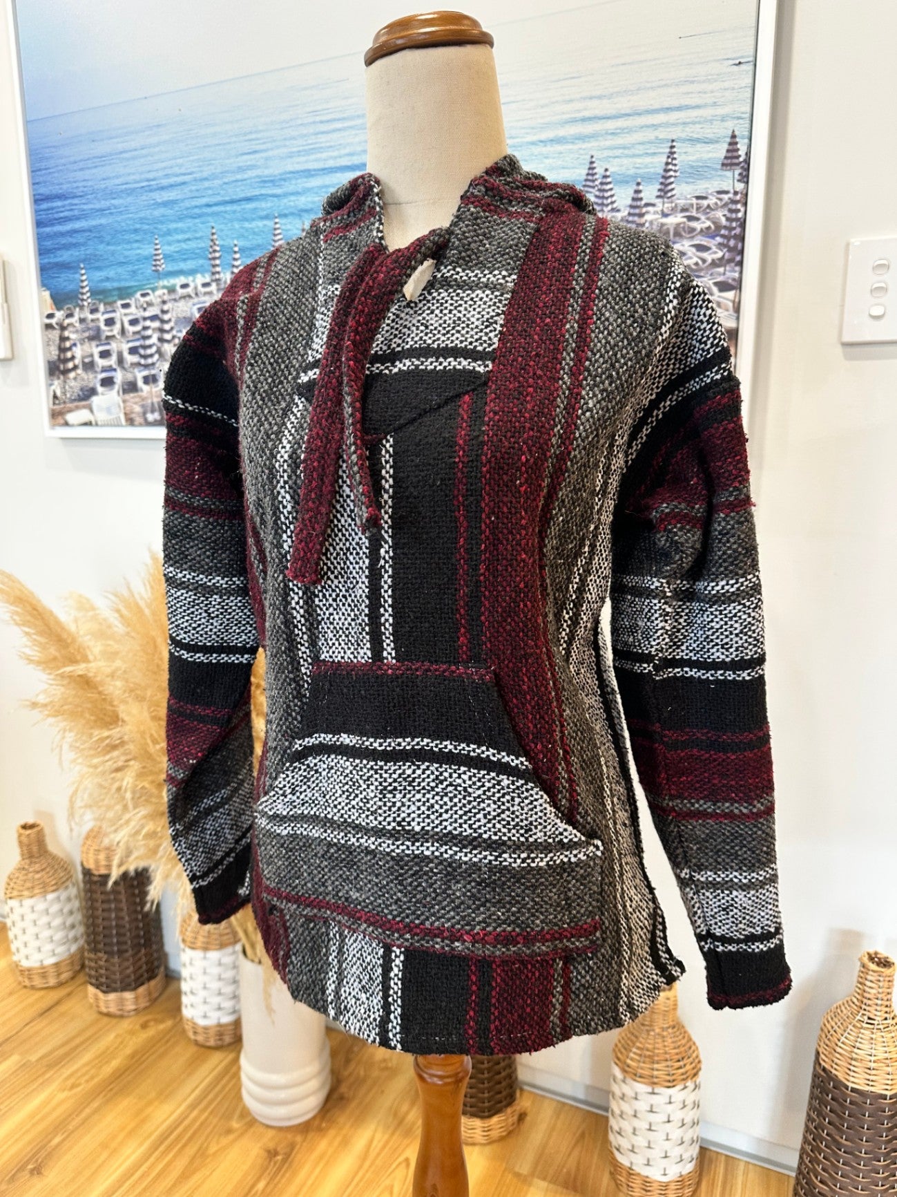 [SALE] Made in Mexico Jumper Extra Small / Small Multicolor (Black, Gray, White, Red)