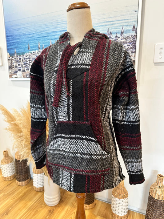 [SALE] Made in Mexico Jumper Extra Small / Small Multicolor (Black, Gray, White, Red)