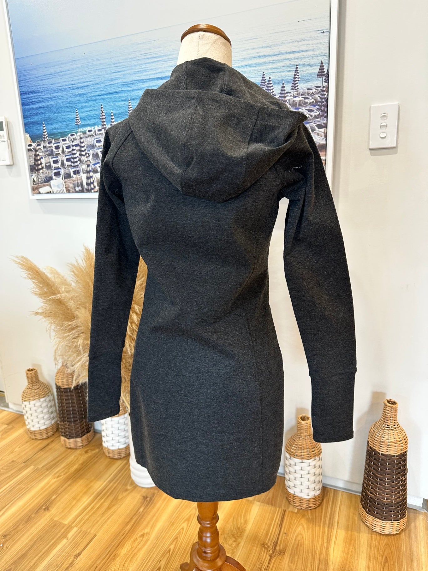 [SALE] Merrell - Longline Hoody -  Extra Small / Small Grey