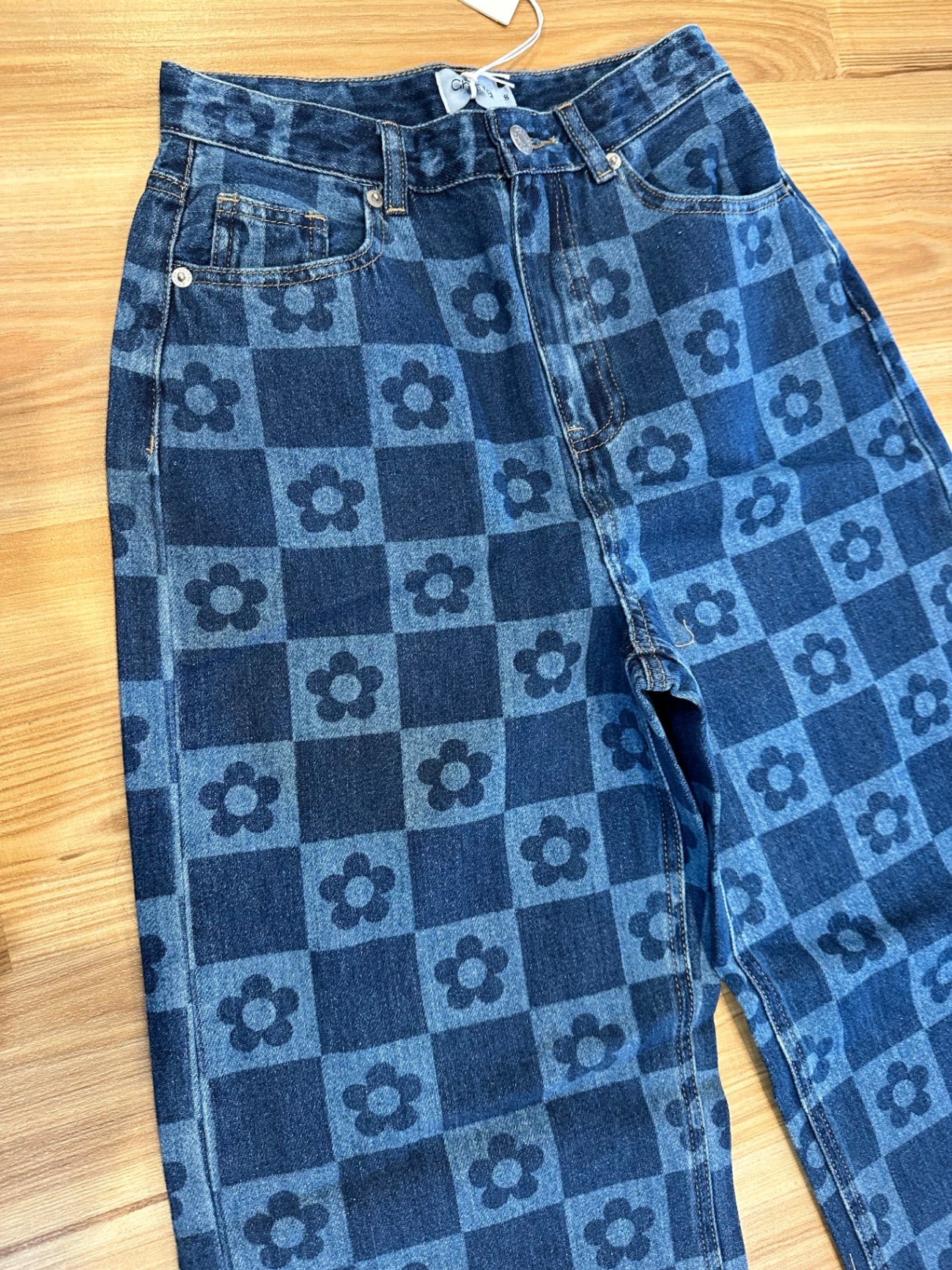 Ghanda - Floral Jeans 8 