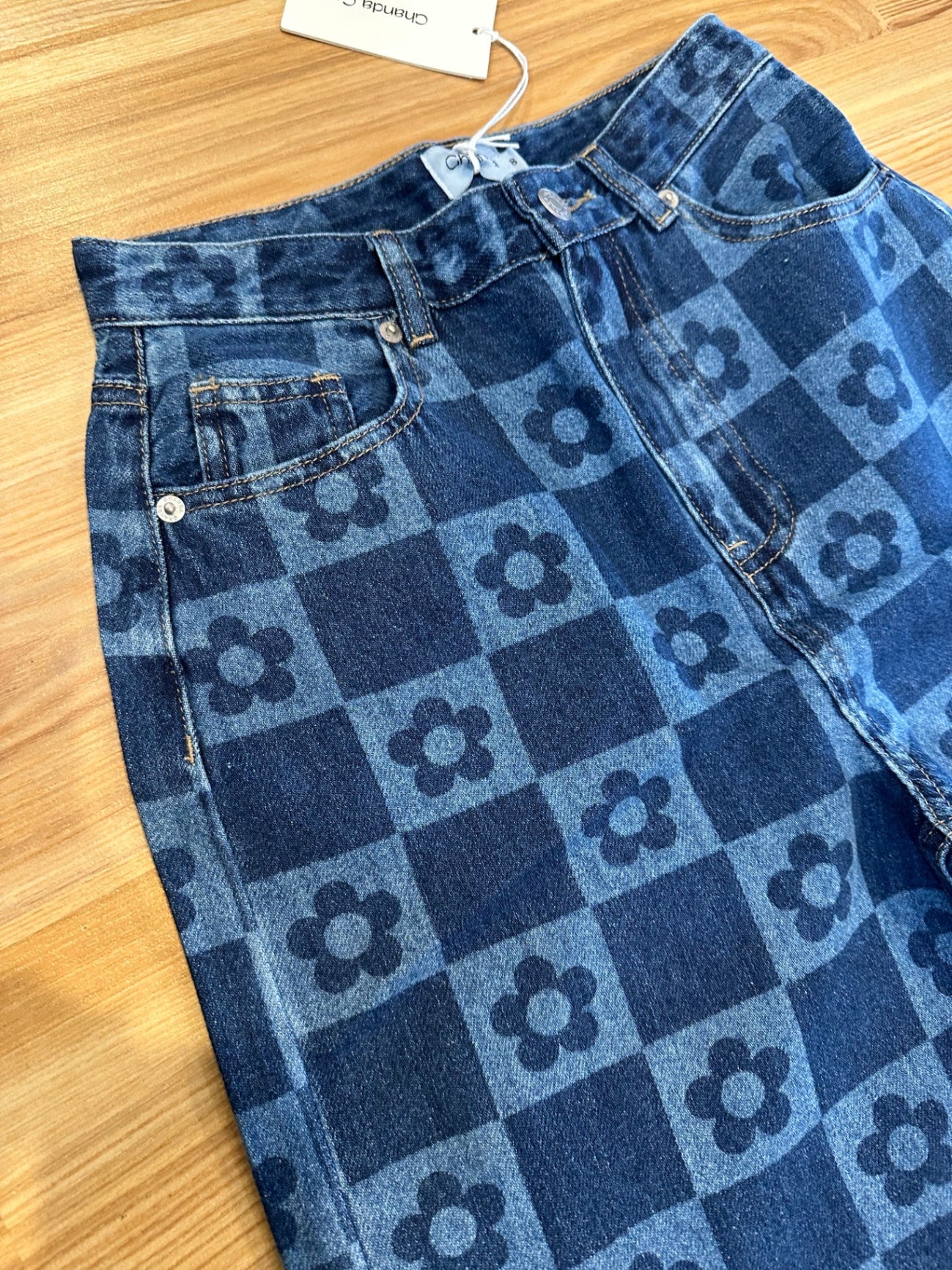 Ghanda - Floral Jeans 8 