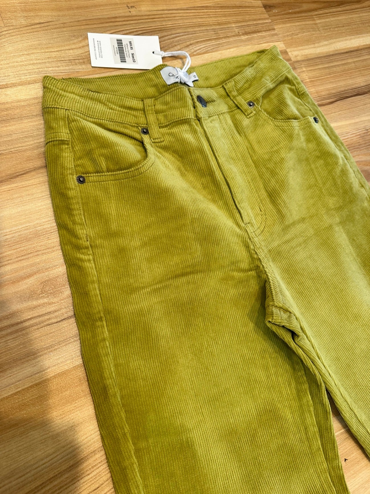 Ghanda - Corduroy Flare Pants - 10 