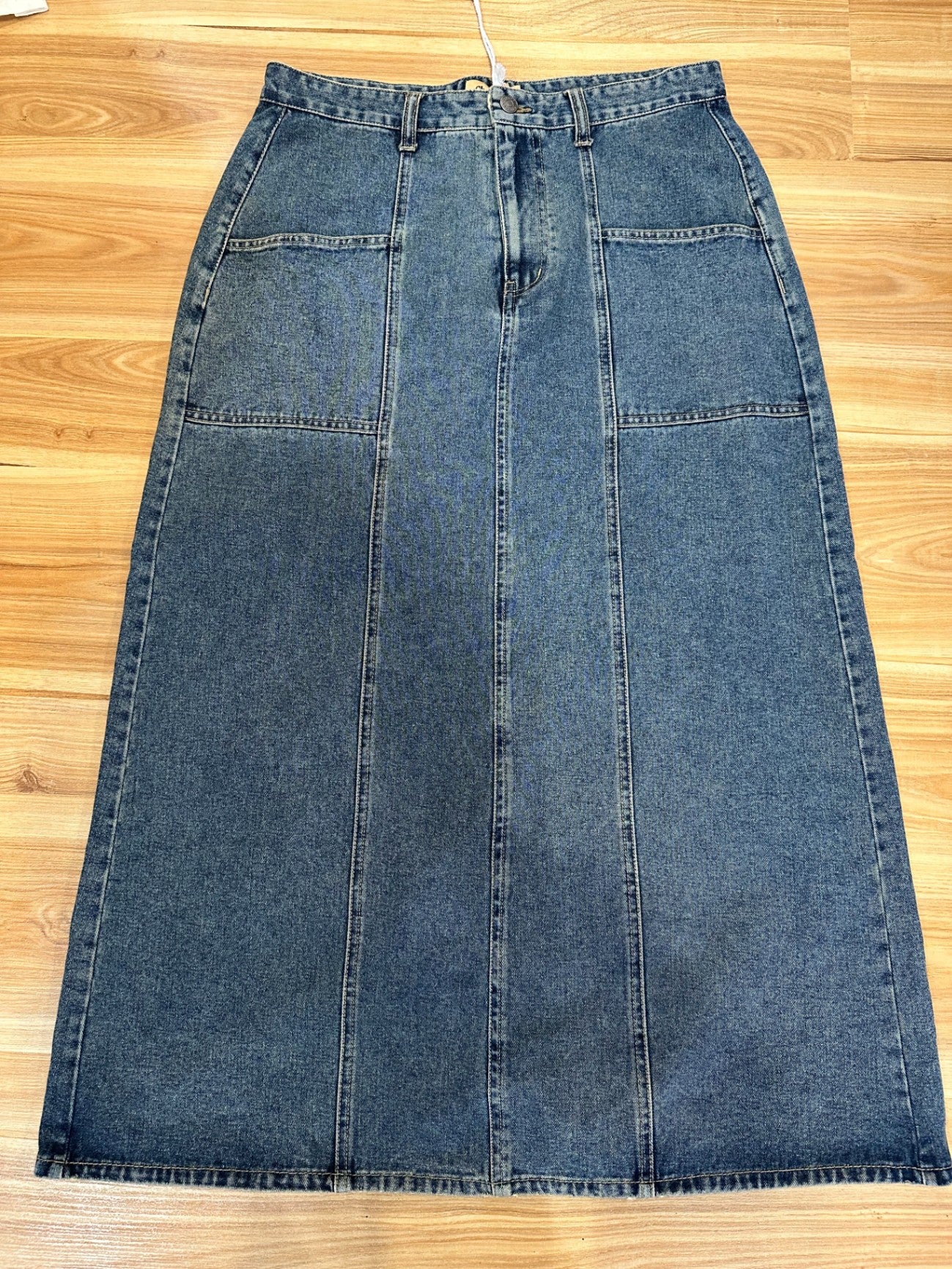 [SALE] Ghanda - Denim Midi - Skirt - Size 14