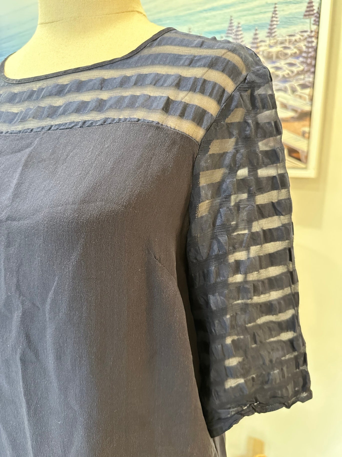 Staple + Cloth Top 12 Navy Blue