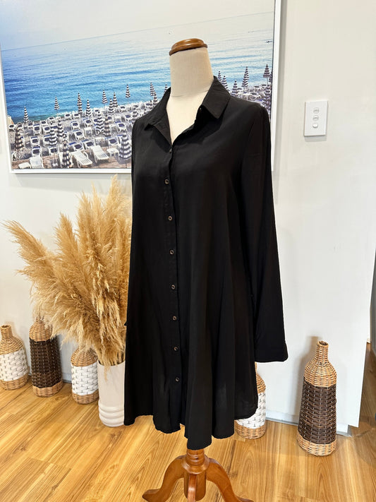 Ava Dress 8 Black