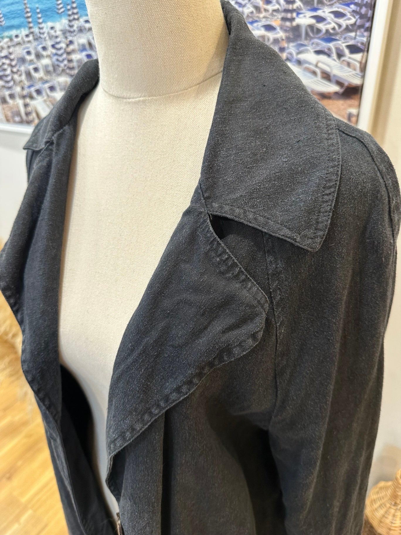 [SALE] Afends Over Coat - 55% Hemp - Size 6