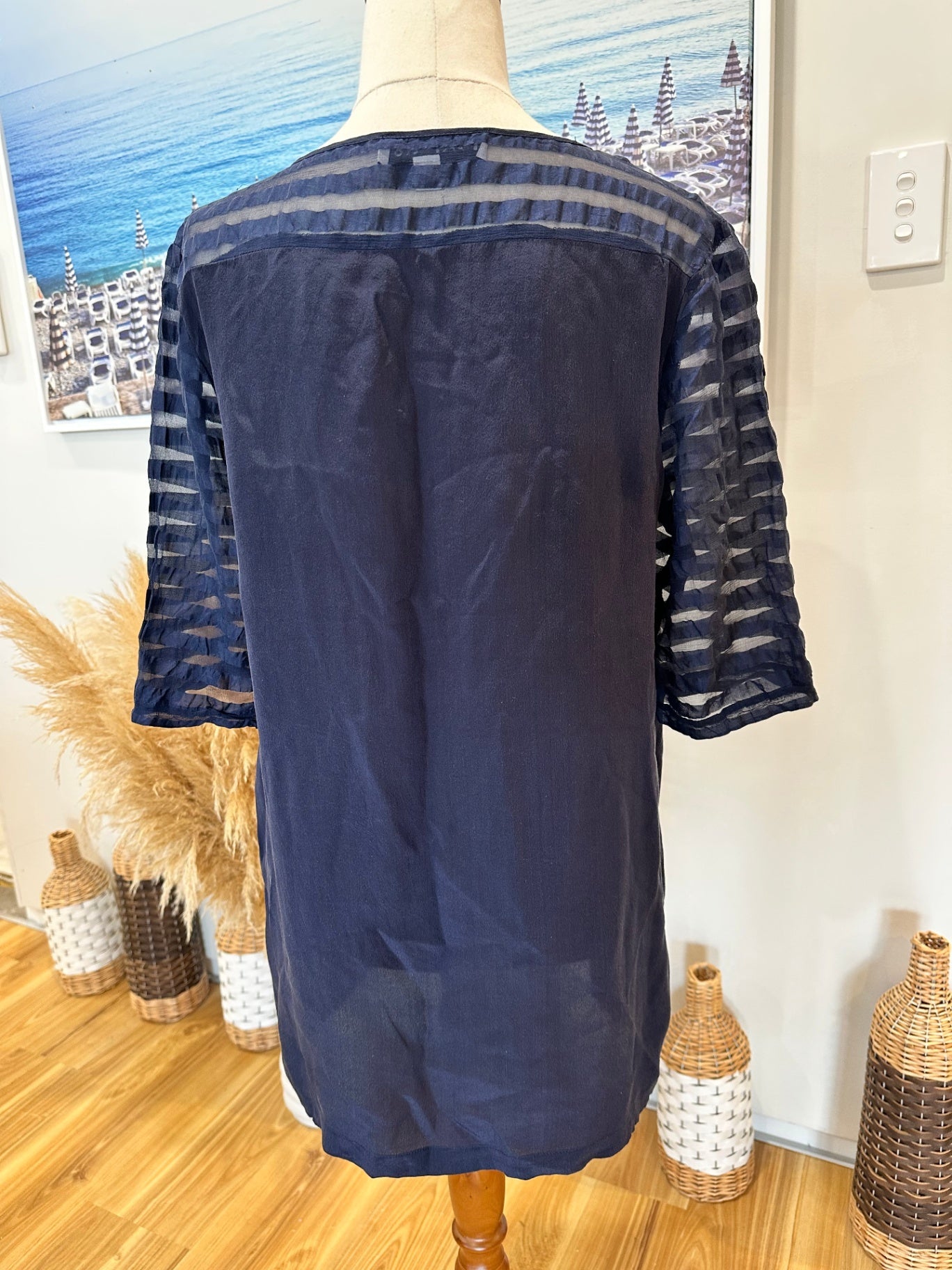 Staple + Cloth Top 12 Navy Blue