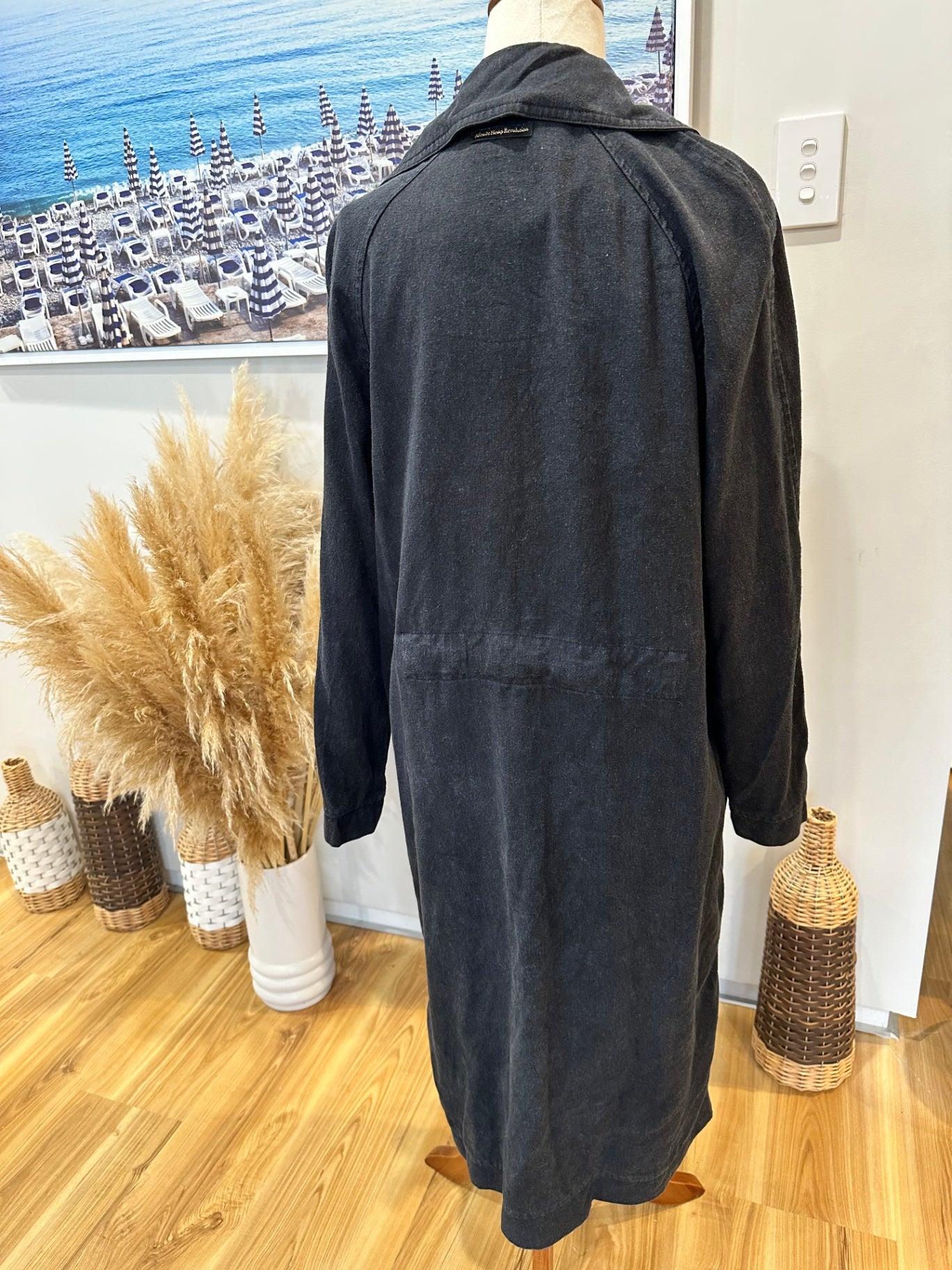 [SALE] Afends Over Coat - 55% Hemp - Size 6