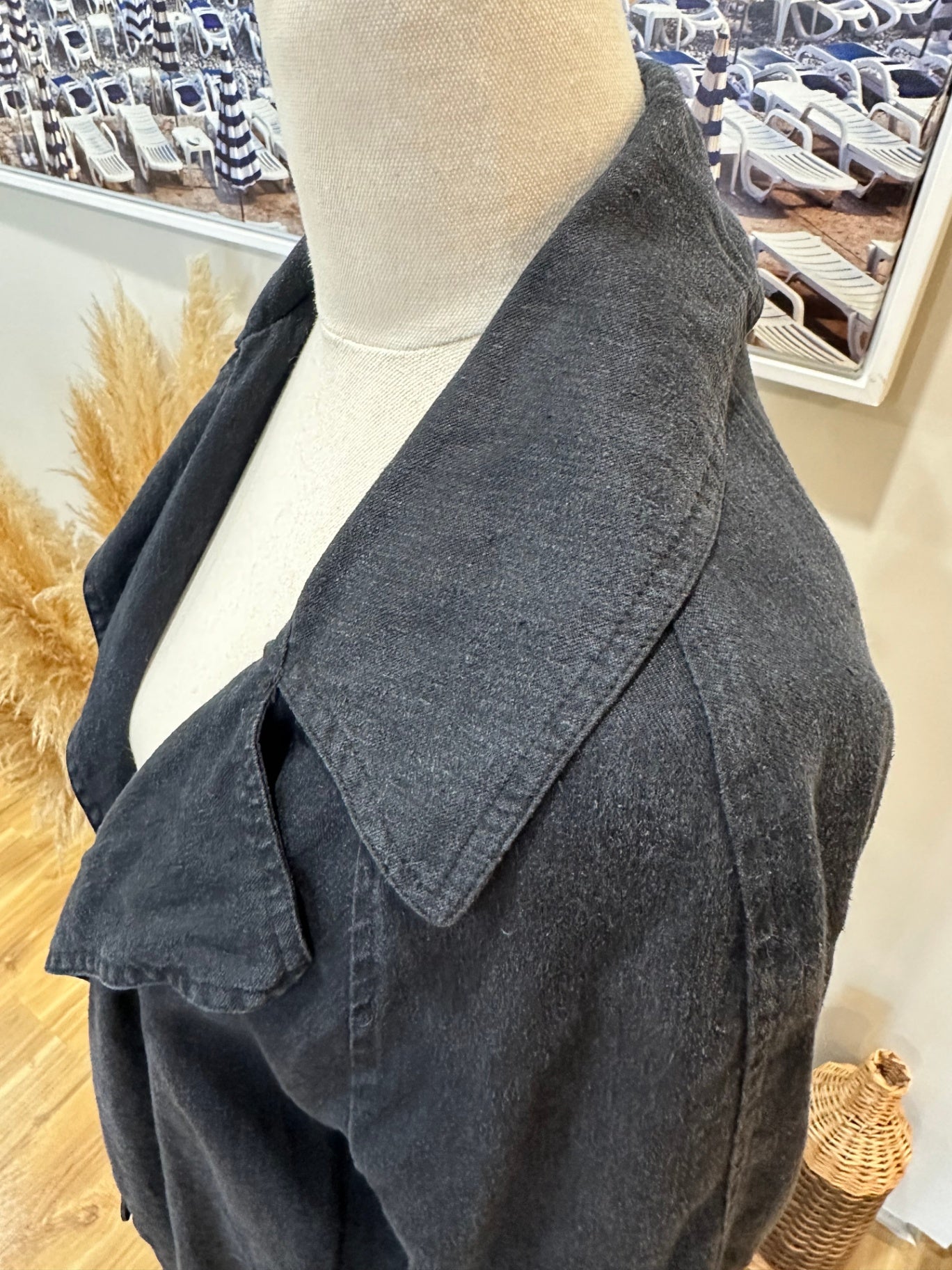 [SALE] Afends Over Coat - 55% Hemp - Size 6