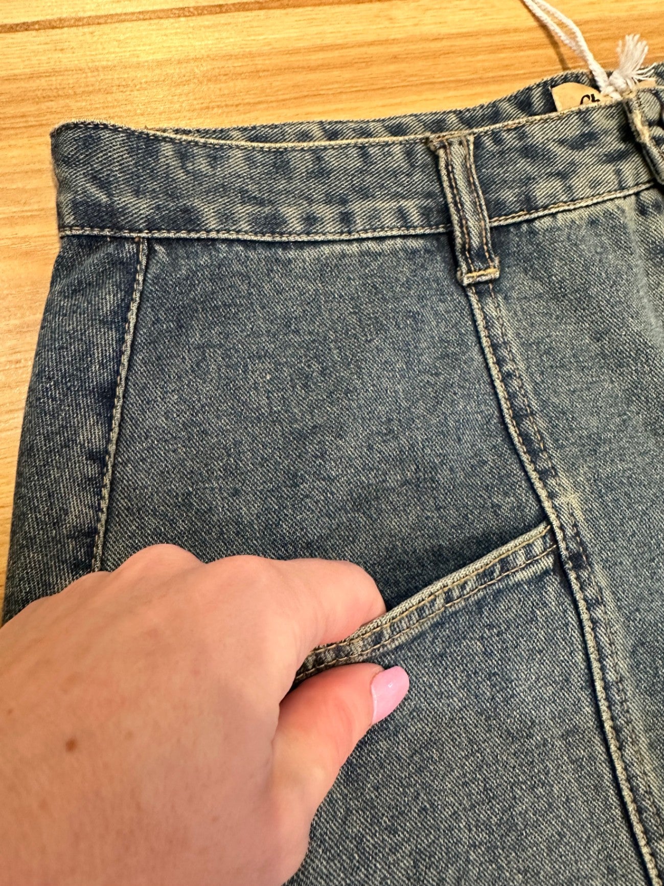 [SALE] Ghanda - Denim Midi - Skirt - Size 14